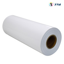 Papel Bobina Adesivo 305X30m 130g Foto Plotter Glossy Branco