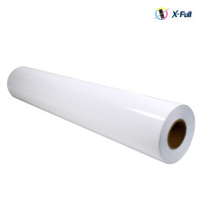 Papel Bobina Adesivo 610X30m 130g Foto Plotter Glossy Branco